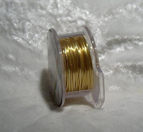Gold Plated Round Wire 18 Gauge Parawire
