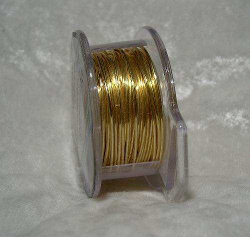 Gold Plated Round Wire 20 Gauge Parawire