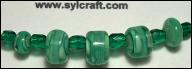 Small Illusions lampwork glass bead set - Click Image to Close