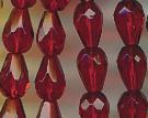 Pear Teardrop Czech Glass Beads